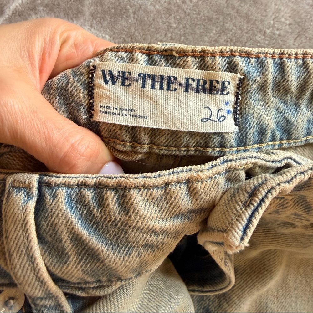 NWOT Free People Waterfalls Baggy Wide Leg Jeans - Picture 9 of 10
